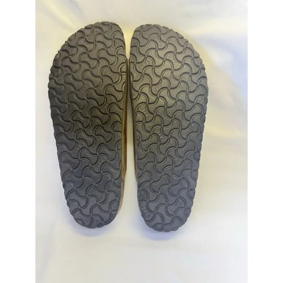Birkenstock Florida Soft Footbed Nubuck Mocha Sandals Womens 11 Mens 9 Slip On - Picture 9 of 10
